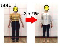 まもる整体サロン 新山口店/50代　カラダの傾きと姿勢