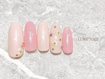 パラジェル・フィルイン導入店　LUKE NAIL Ginza【ルークネイルギンザ】/シンプルアートコース