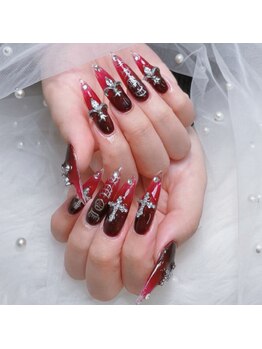 ラッキーネイル(lucky nail)の写真/海外で流行のパーツが3000種類！高技術×デザイン力で理想の指先に◎長さ出しや爪が折れてしまった方にも◎