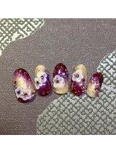 心の郷/成人式ネイル