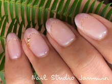 ネイルスタジオ ジャミン(Nail Studio Jammin)/マーブルフレンチ
