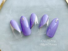 エルバ 目黒不動前(ERBA)/変形フレンチネイル♪