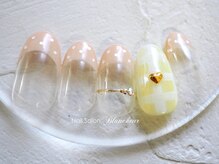 ネイルサロン ブランシュール(Nail Salon Blancheur)/ドットフレンチ
