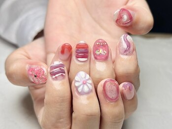 ララネイル(RaRa nail)/フリーデザイン