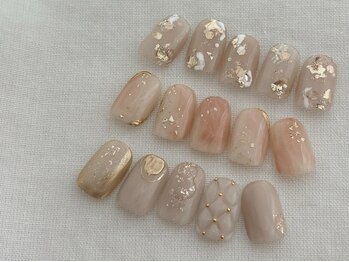 901(ナインティワンネイル)の写真/【新感覚＊形状記憶ネイルチップ】ブライダル、クリスマス、推し活等特別な日のネイルにおすすめです♪