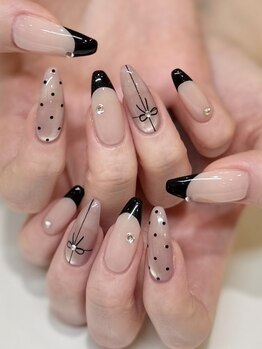 グリーディ(greedy)の写真/シンプルネイルなのにどこか大人の上品さを感じさせる♪フレンチネイルやグラデーションもお得なクーポン有