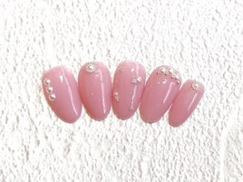 華やかウェディングネイル