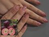 【学割U24】Jr.ネイリスト施術◆オフありclearbase gradation.¥2500-