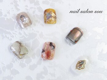 ネイルサロン ソウ 心斎橋店(Nail Salon Sou)/フットネイル