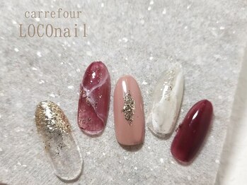 カルフール ロコ ネイル 草加西口店(Carrefour LOCO nail)/トレンド定額コース