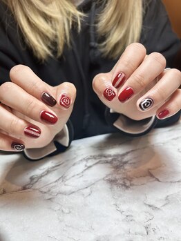 テソロネイル(TESORO nail)/癖強ネイル