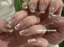 ネイルドットスタジオ 堺筋本町(NAIL DOT STUDIO)/マグネットフレンチ