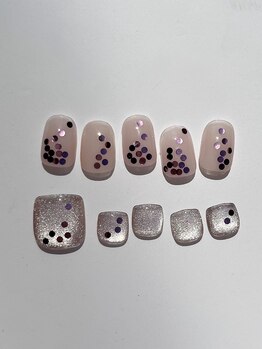 アス 学芸大学(Us)/キラキラネイル♪