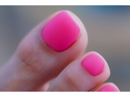 foot one color gel nail