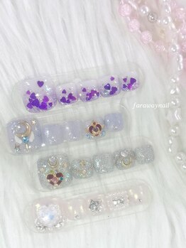 ファラウェイネイル(Faraway nail)/定額デザイン☆カラー変更◎