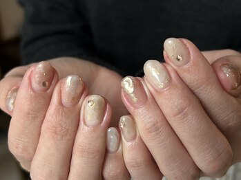 エテル ネイル アトリエ(etelu nail atelier)/おまかせ春ニュアンス