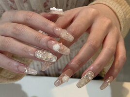 薔薇ネイル