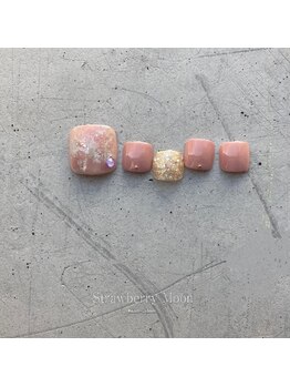 サロンストロベリームーン(Salon Strawberry Moon)/ピンクニュアンスネイル