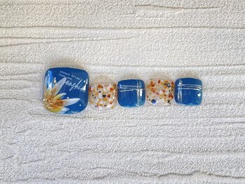 ルチア ネイルアンドアイラッシュ 元今泉店(Lucia)/フット定額　オフ込￥9100