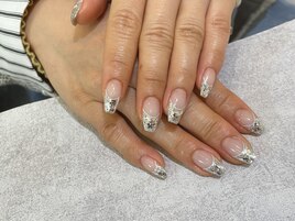 ガラスフレンチ×ホワイトライン