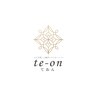 よもぎ蒸しと温活リラクゼーション テオン(te-on)のお店ロゴ