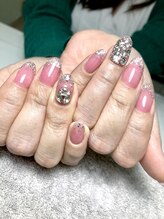 ラキネイル(LAKI Nail)/ラメフレンチ