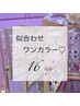 ★電話予約★似合わせワンカラー16タイプ【ワンカラー×カラー診断16】¥18000