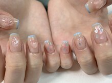 リアンリアン(lien lien de felicite nail)/【春ネイル】ハートホログラム