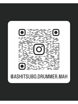 足つぼまーさん/ インスタQR