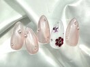 シンプルネイル¥8000~ No.9