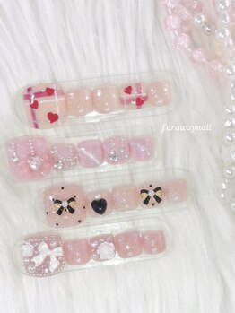 ファラウェイネイル(Faraway nail)/定額デザイン☆カラー変更◎