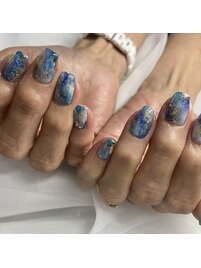 インクアート　ブルー