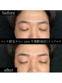 ユー 千葉駅前店(you)/メンズ眉毛/メンズ眉/千葉駅
