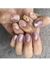 アールドヴィーヴル 富山(Ar de vivre)/アシンメトリーネイル