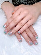 アムルーズ(Amoureuse)/カラーグラデーションネイル♪