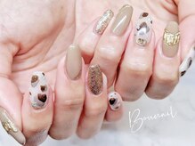 ネイルアンドアイラッシュ ボネール 銀座店(lash Bounail)/リング　ヒョウ柄　参考デザイン