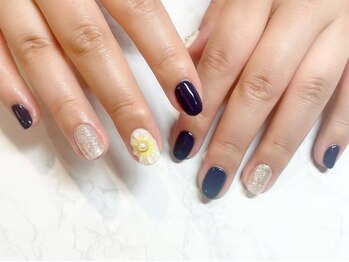 アンジュネイル(Angenail)/ぷっくりフラワー