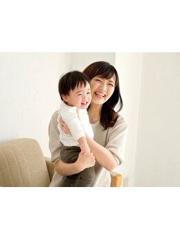 お子様同伴OKのサロン