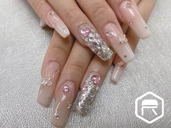 東海最大級ネイルサロン by レディスペネイル 名駅店/チップスカルプで長さだし