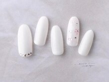 サンミーゴネイル 神戸店(Sunmego Nail)/シンプル/フラワーネイル