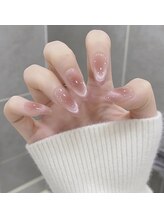 バイムーンサロン(By Moon Salon)/ちゅるんチークマグネットネイル