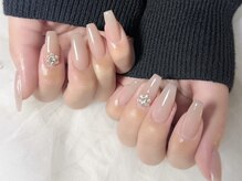 nail salon RU ALLY【ネイルサロン　ル・アリー】/うるチュルオフィスワンカラー★
