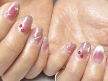 ネイルサロン ラリュエル(Laruelle)/さくらんぼチークネイル