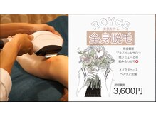 ロイズ(ROYCE)の雰囲気（肌質改善ならROYCEできまり/丁寧なカウンセリング有り）
