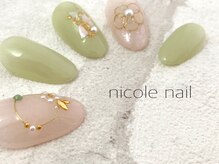 ニコルネイル(nicole nail)/H1162 Flower ¥10000