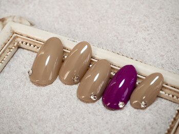 プールヴー☆オングル/秋ネイル