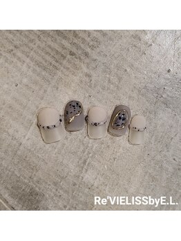 ダルメシアンネイル