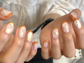 リッシュ(RICHE)/オレンジスキニーフレンチ