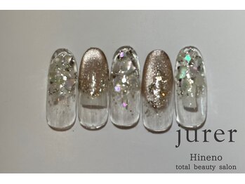 ネイルアンドアイラッシュデザインサロン ジュレ 日根野店/定額コース6600円