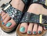 【新規】平日限定★Foot★マグネットorフラッシュラメワンカラー￥5980♪